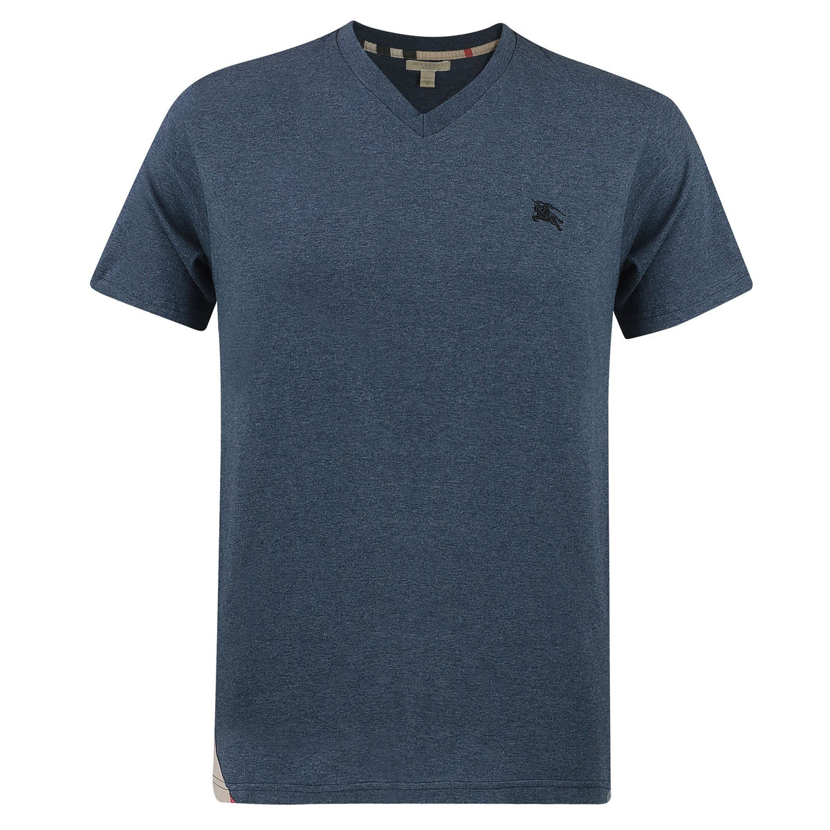 Burberry Brit Men's V Neck T- Shirt Heather