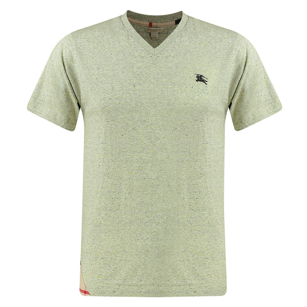 Burberry Brit Men's V Neck T- Sand Heather