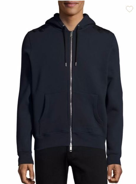 Burberry Jersey Hooded Jacket