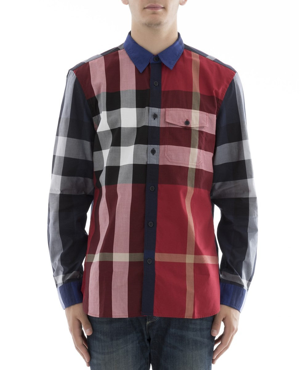 BURBERRY Burberry Men's Multicolor Cotton Shirt
