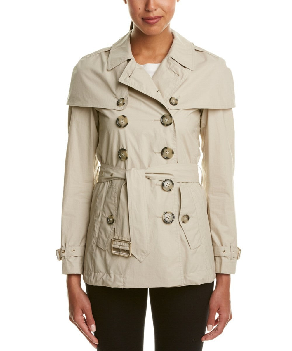 BURBERRY Burberry Lightweight Cape Detail Trench Coat Main image