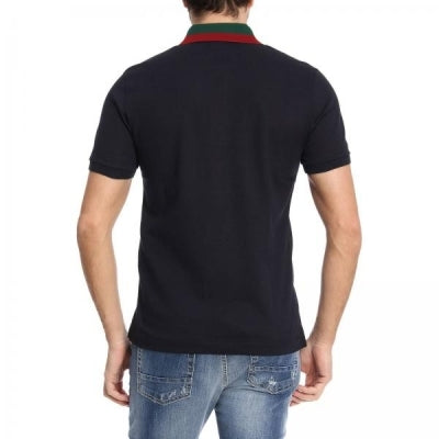 GUCCI Men's Polo Shirt Black Secondary image