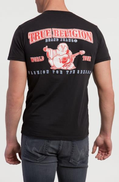 True Religion Buddah Logo Tee Shirt