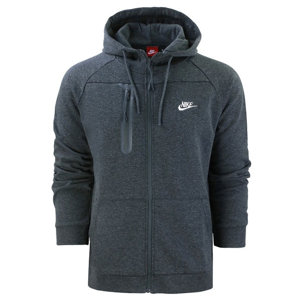 Nike Men's Tech Fleece Full-Zip Hoodie& Pants Charcoal Gray