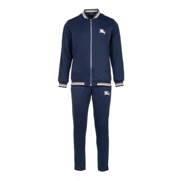 Burberry London Men’s Embroidered Logo Track pants & Jacket Set Navy