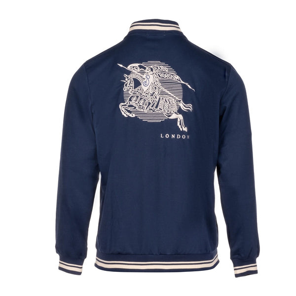 Burberry London Men’s Embroidered Logo Track pants & Jacket Set Navy