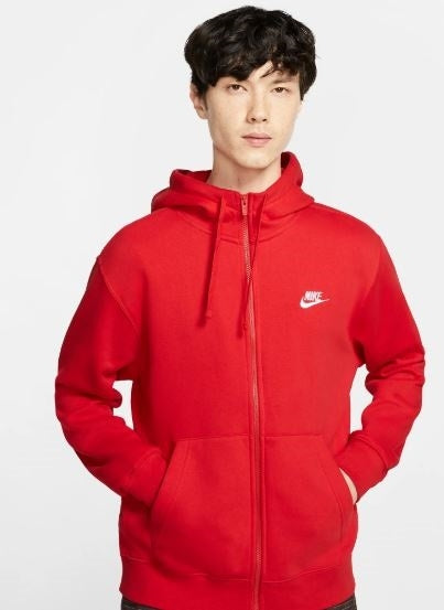 Nike Air Sportswear Club Fleece Men's Full Zip Hoodie & Pants  2pc Set