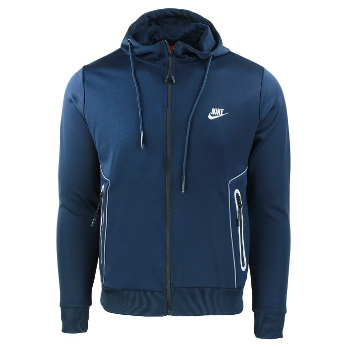 Nike Men's Tech Fleece Zip Hoodie & Pants Set Navy