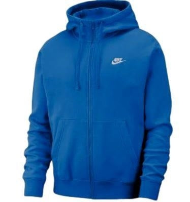 Nike Sportswear Club Fleece Men's Full Zip Hoodie & Pants Set Royal