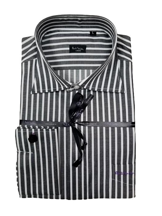 Paul Smith Gray Stripe Button Down Shirt
