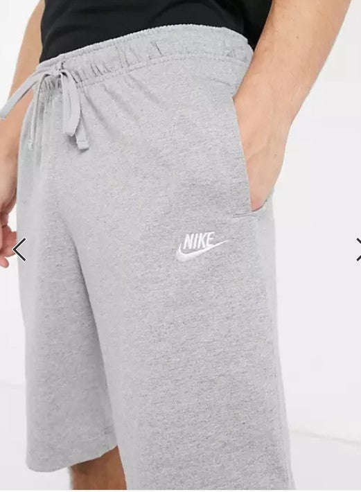 Nike Men's Club Fleece Shorts Gray