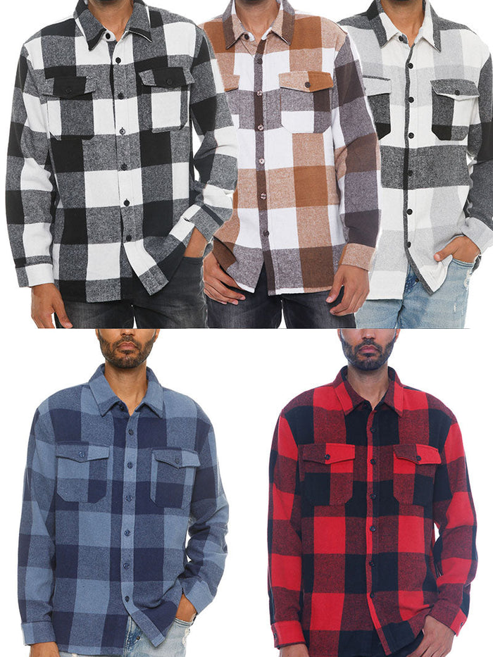Millikan Soft Flannel Shacket-0