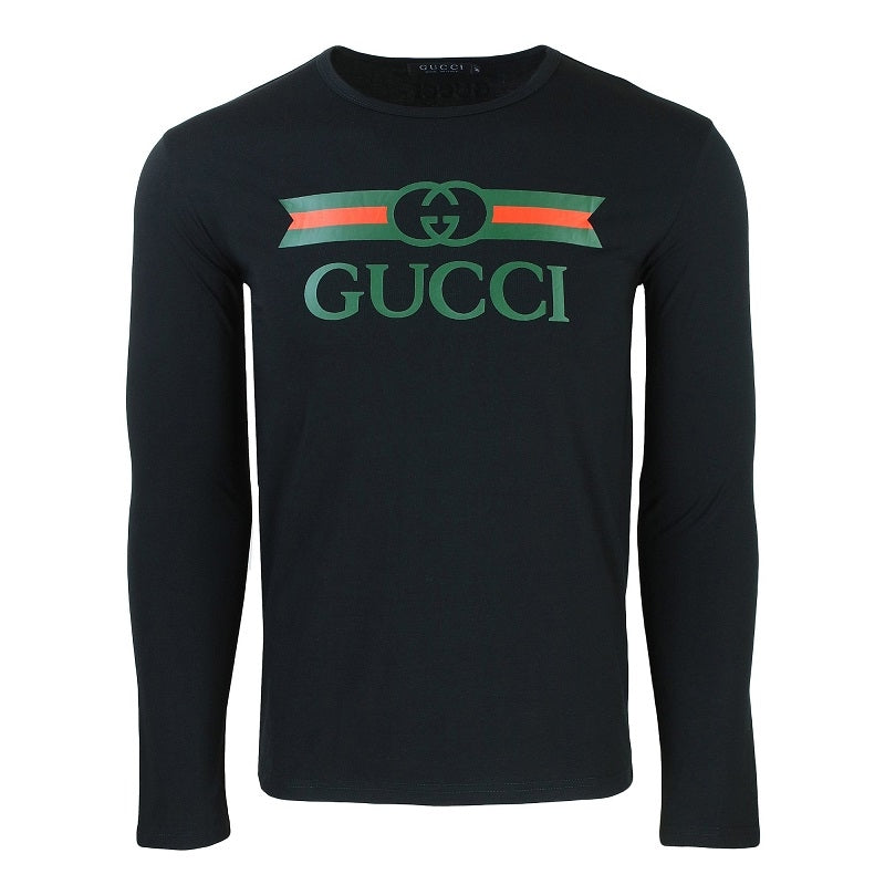 GUCCI Logo Men's Graphic T-Shirt