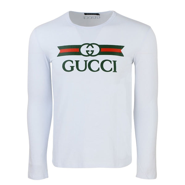 GUCCI Logo Men's Graphic T-Shirt