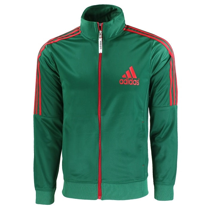 Adidas 3-Stripe Tricoat Track Set Jacket & Pants Green Secondary image