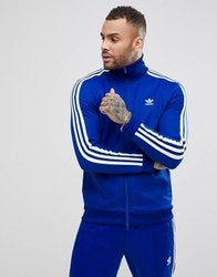 Adidas 3-Stripe Tricoat Track Set Jacket & Pants Royal