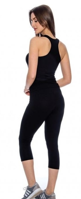 Nike dri fit Capri leggings &Tanktop Set Black