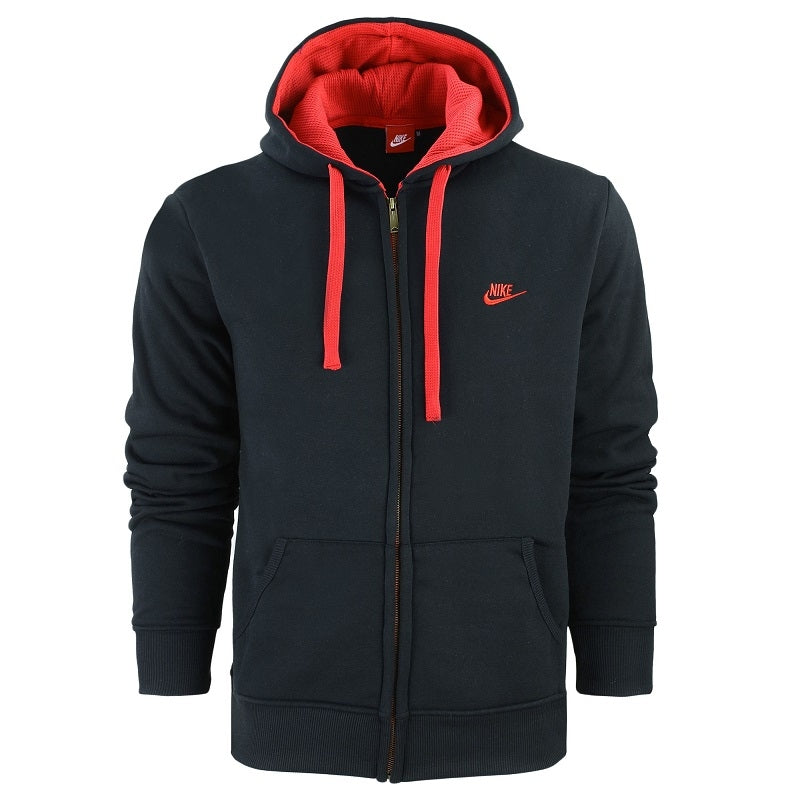 Nike Sportswear Club Fleece Zip Hoodie & Pants Set Black Secondary image