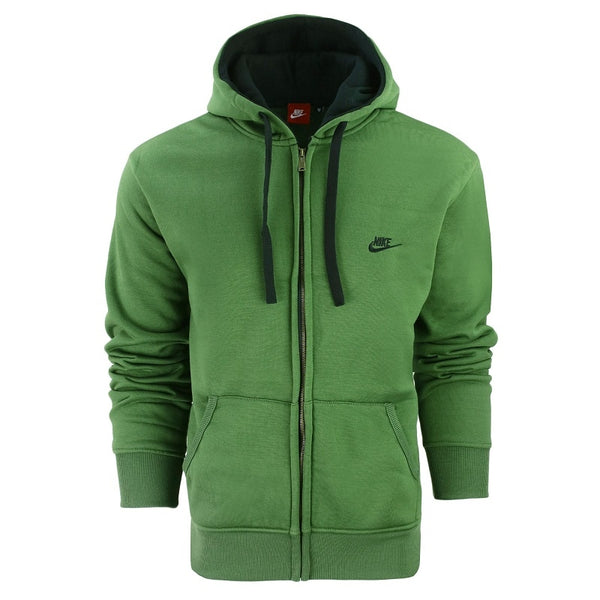 Nike Sportswear Club Fleece Zip Hoodie & Pants Set Olive/Black