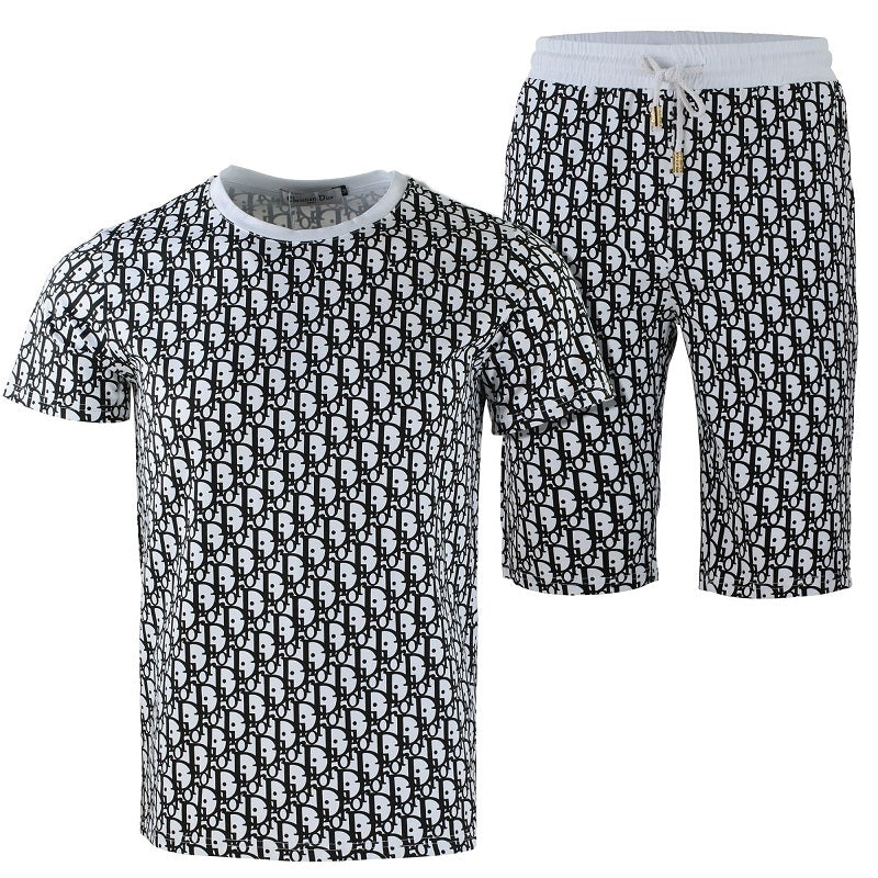 Christian Dior Monogram Shorts & T Shirt Set Main image