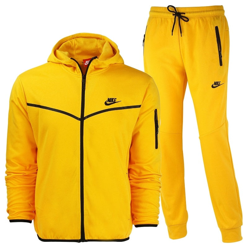 Nike Sportswear Tech Fleece Men's Hoodie & Pants  2 Pc Set  Yellow Main image