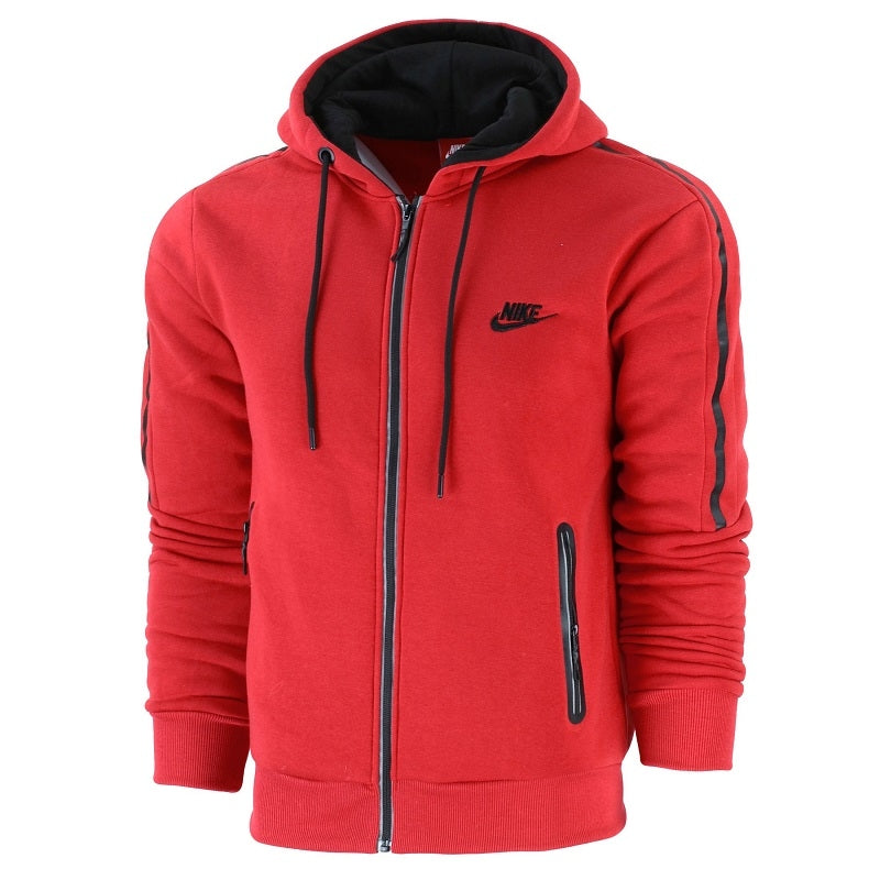 Nike Sportswear  Scuba Tech Fleece Jacket & Pants Set 2 Pc Set Red