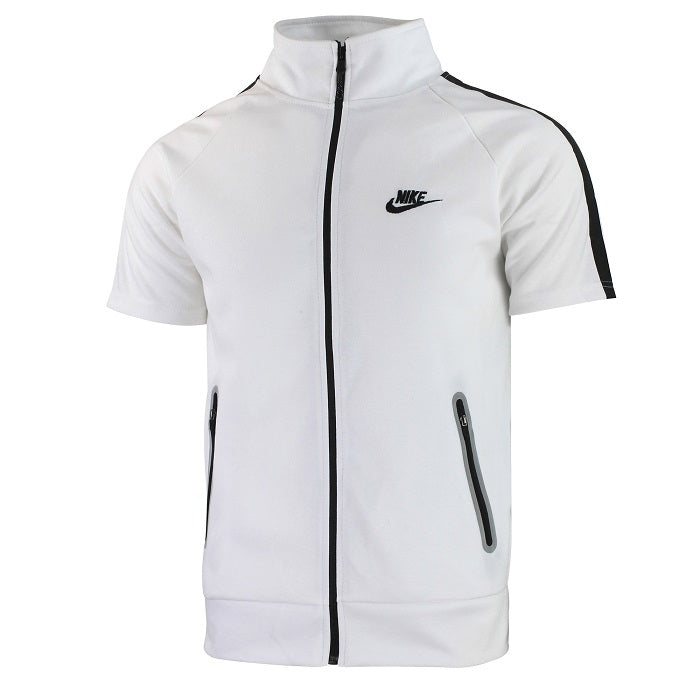 Nike Men's Tech Short-Sleeve Full Zip Jacket & Short Set Final Sale Secondary image