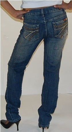 7 For All Mankind Dojo in Bronze Pocket Final Sale Main image