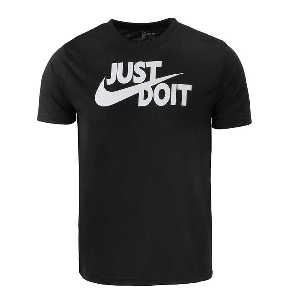 Nike Men's Just Do It Crewneck  Top & Short Set Black