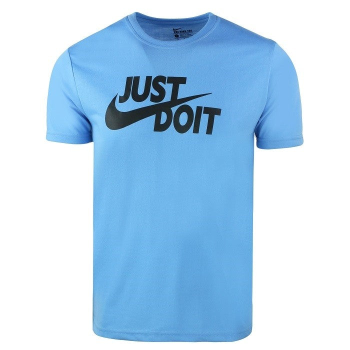 Nike Men's Just Do It Crewneck  Top & Short Set Blue Secondary image