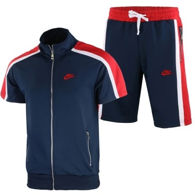 Nike Sportswear Jacket & Short Set 2 Pc Set Navy Main image