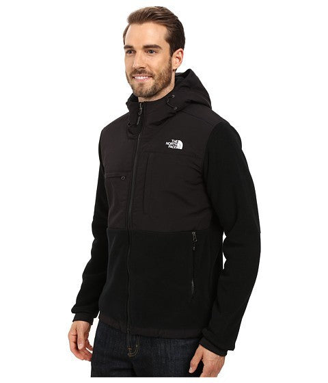 The North Face Men's Denali Fleece Hoodie Jacket Black Final Sale