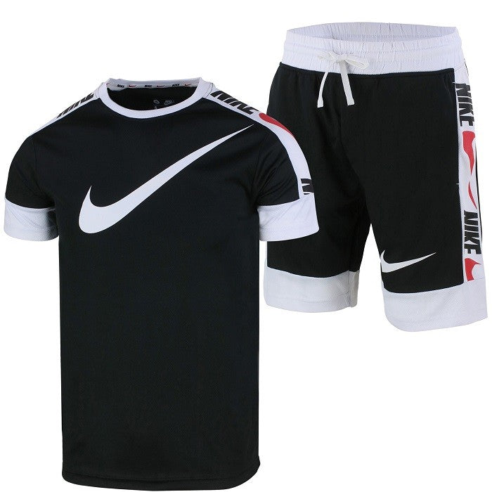Nike Swoosh Men's Sport Dri-Fit Shorts & T Shirt 2 Pc Set Final Sale Main image