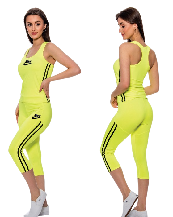 Nike dri fit Capri leggings &Tank Top Set