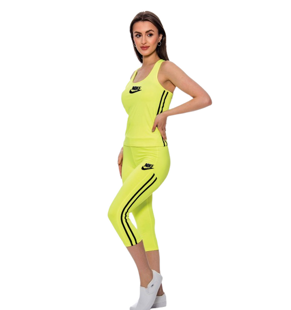 Nike dri fit Capri leggings &Tank Top Set