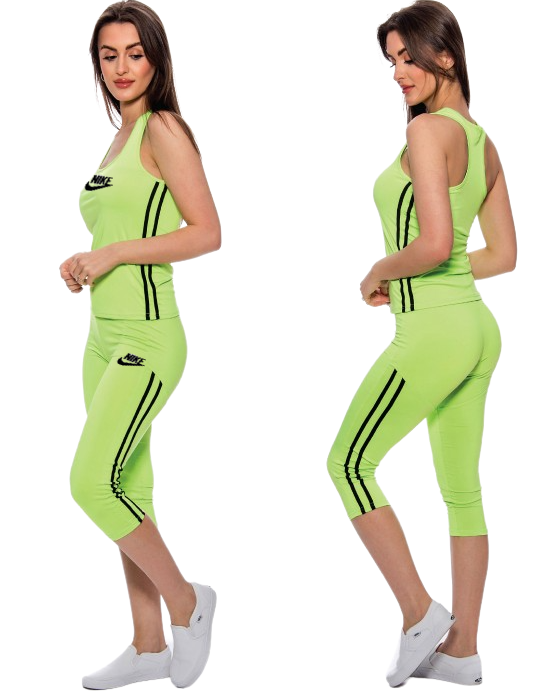 Nike dri fit Capri leggings &Tank Top Set