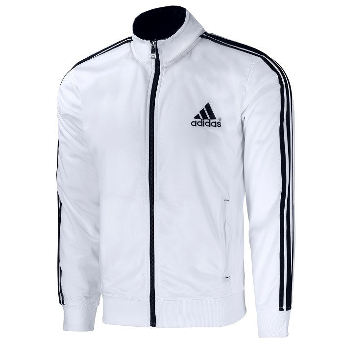 Adidas Two Tone 3-Stripe Tricoat Track Set Jacket & Pants Black/White Secondary image