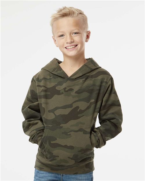Independent Trading Co. SS4001Y Youth Midweight Hooded Sweatshirt