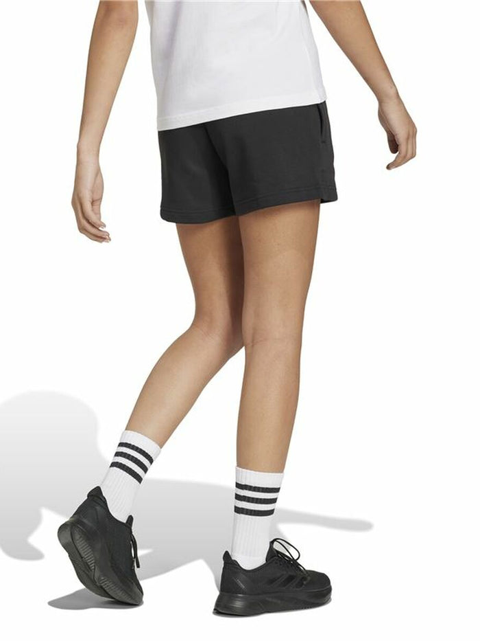 Sports Shorts Adidas Essentials Small Logo Fleece Shorts Black