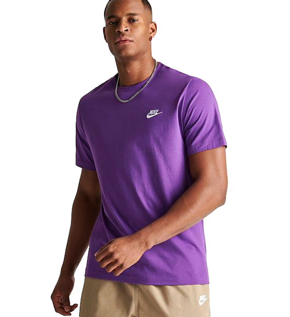 Men's Nike Sportswear Club T-Shirt Purple Main image