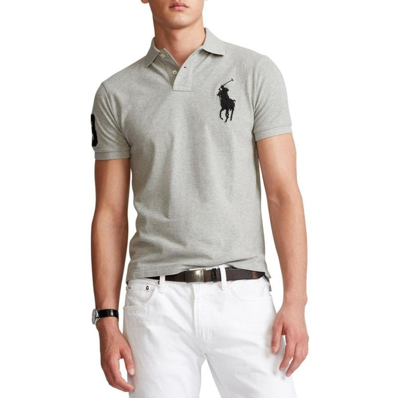 Polo Ralph Lauren Men's Custom-Fit Big Pony Mesh Polo Shirt