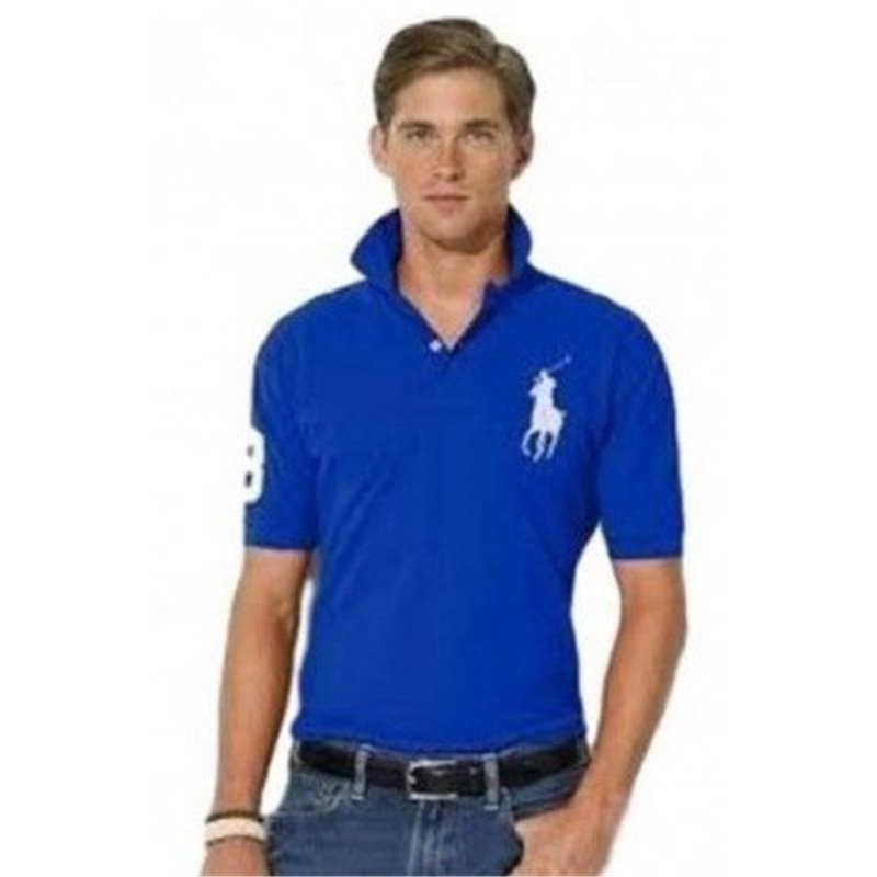 Polo Ralph Lauren Men's Custom-Fit Big Pony Mesh Polo Shirt