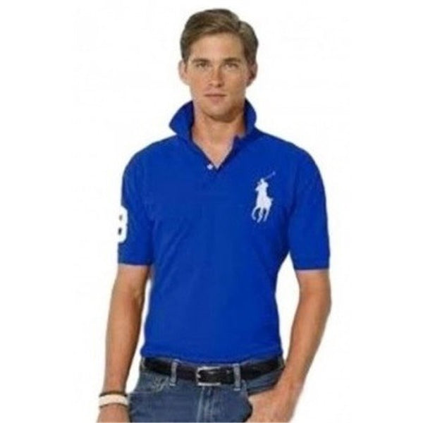 Polo Ralph Lauren Men's Custom-Fit Big Pony Mesh Polo Shirt