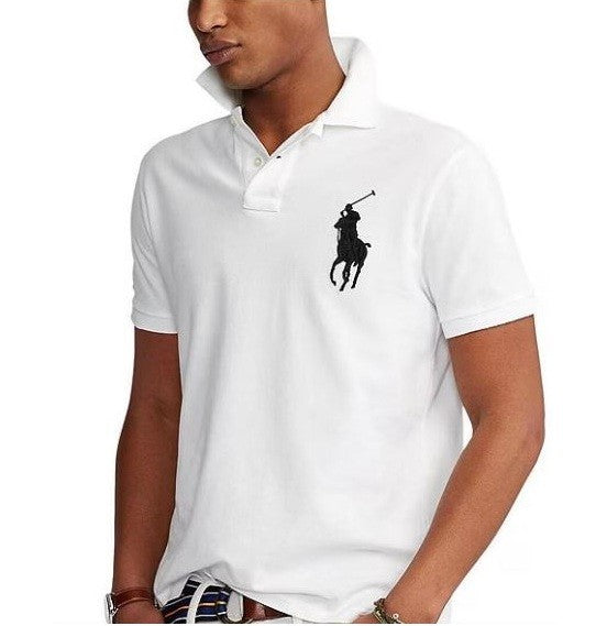 Polo Ralph Lauren Men's Custom-Fit Big Pony Mesh Polo Shirt