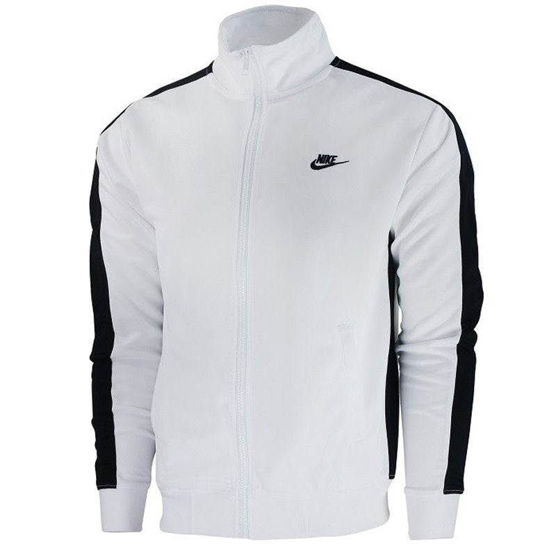 Nike Men's Knit Tracksuit 2 piece Set White/Black