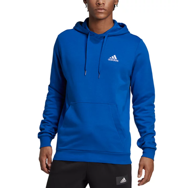 Adidas Men's Feel Cozy Essentials Fleece Pullover Hoodie