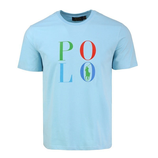 R.L Polo Men's Pony Shorts & Graphic T Shirt