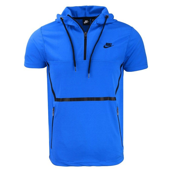 Nike Men's Sportswear Tech Men's Short-Sleeve Full Zip Hoodie & Short Set