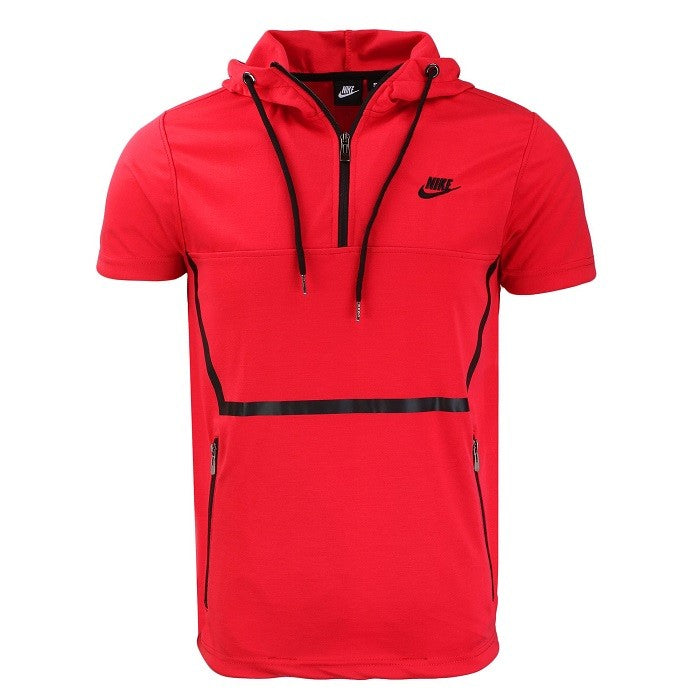 Nike Men's Sportswear Tech Men's Short-Sleeve Full Zip Hoodie & Short Set