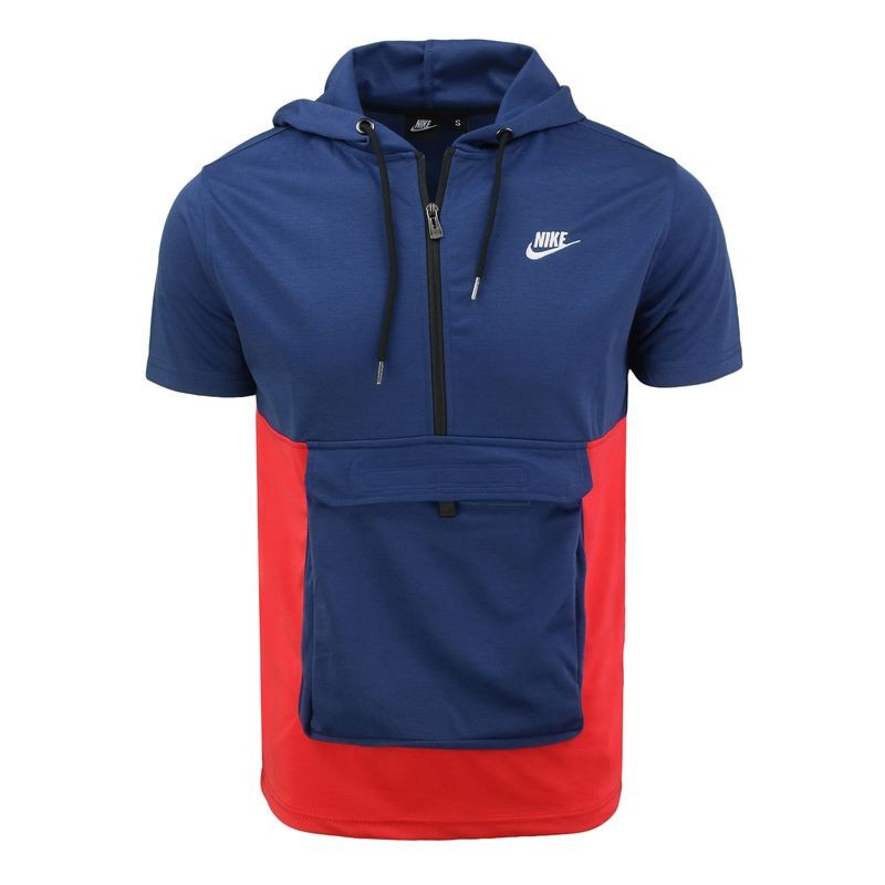 Nike Men's Tech Short-Sleeve Full Zip Cargo Hoodie & Short Set Secondary image